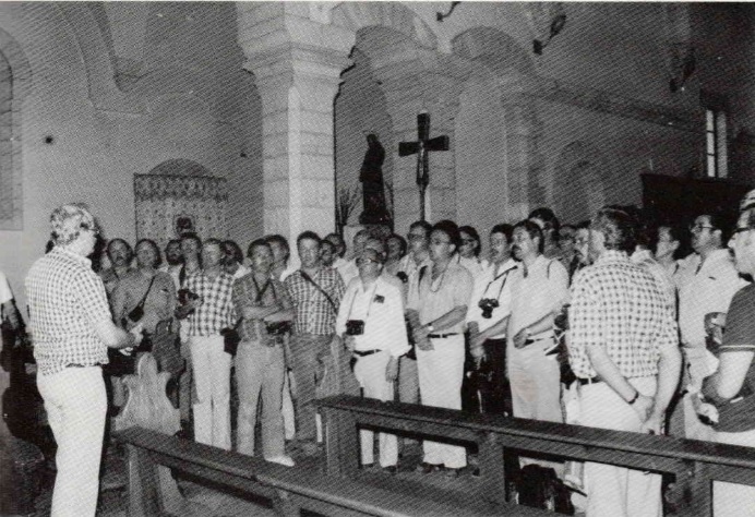 Vriendenkring in Geboortekerk Bethlehem