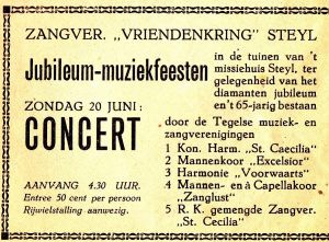 1948 advertentie Tegelse Courant